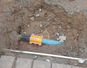 高台水管漏水检测的情况