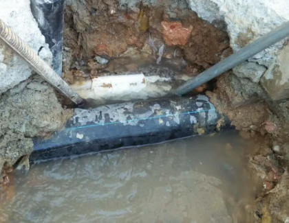 高台测漏水之水管漏水